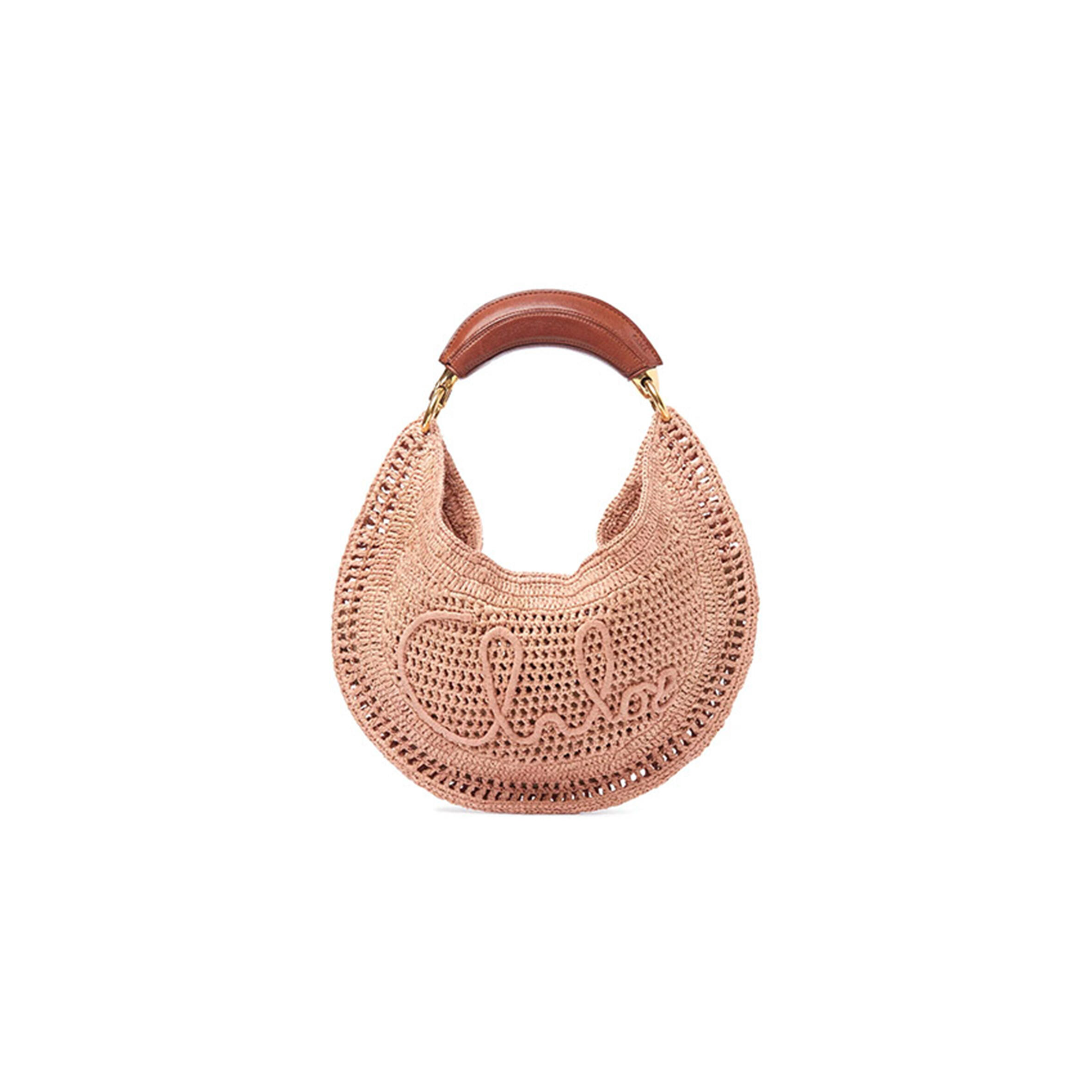 Ch10É summer banana hobo bag in raffia ch25us902p0824m (36*21.5cm)
